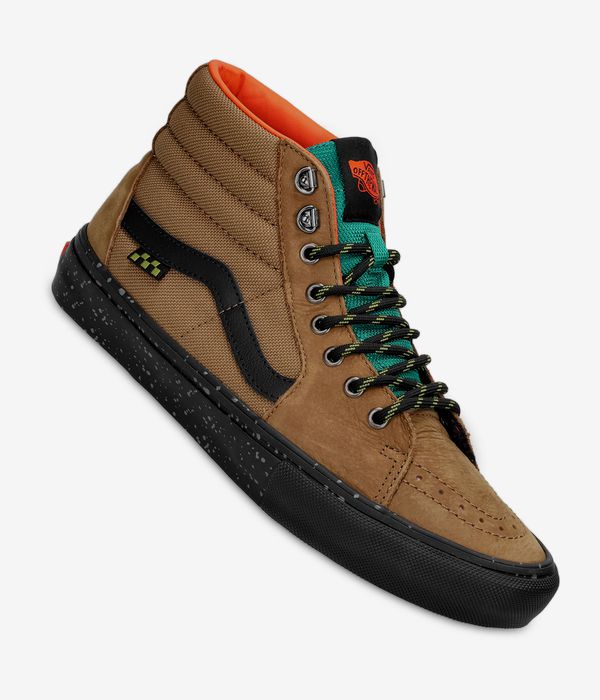 conjunctie Overleving Benadrukken Shop Vans Skate Sk8-Hi Outdoor Shoes (brown black) online | skatedeluxe