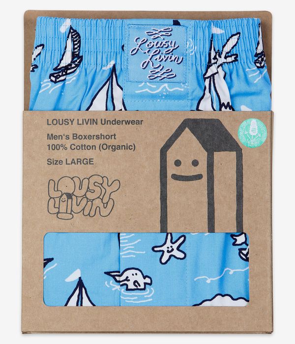 Lousy Livin Boats Boxershorts (port blue)