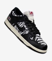 Nike SB x Quartersnacks Dunk Low OG Schuh (black white)