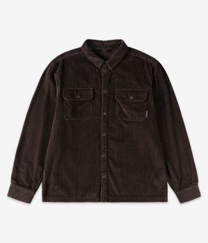Iriedaily Bubble Cord Shirt (dark coffee)