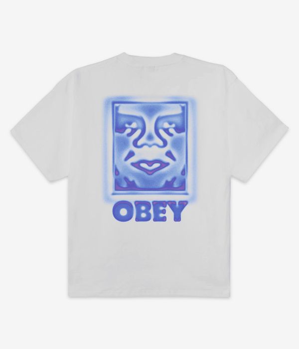 Obey Heat Map Icon T-Shirt (white)