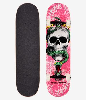 Powell-Peralta Skull & Snake 7.75" Complete-Skateboard (pink)