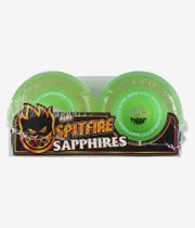 Spitfire Sapphire Roues (neon green) 54 mm 90A 4 Pack