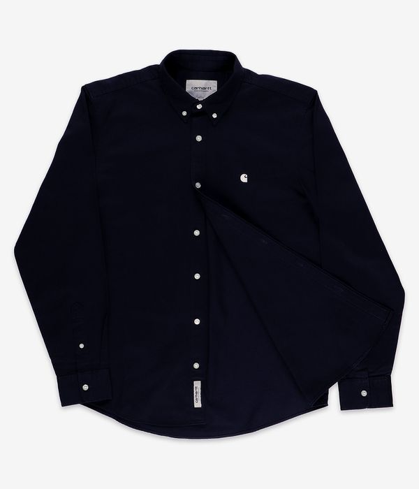 Carhartt WIP Madison Shirt (dark navy wax)