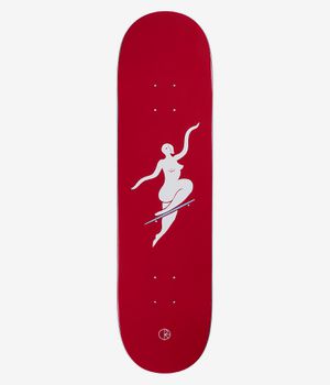 Polar Team No Comply 8.25" Skateboard Deck (red)