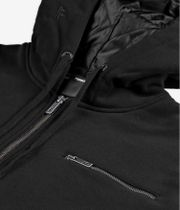 Former CA Lined Zip-Hoodie (black)