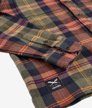 Iriedaily Chillax Lumber Shirt (navy brown)
