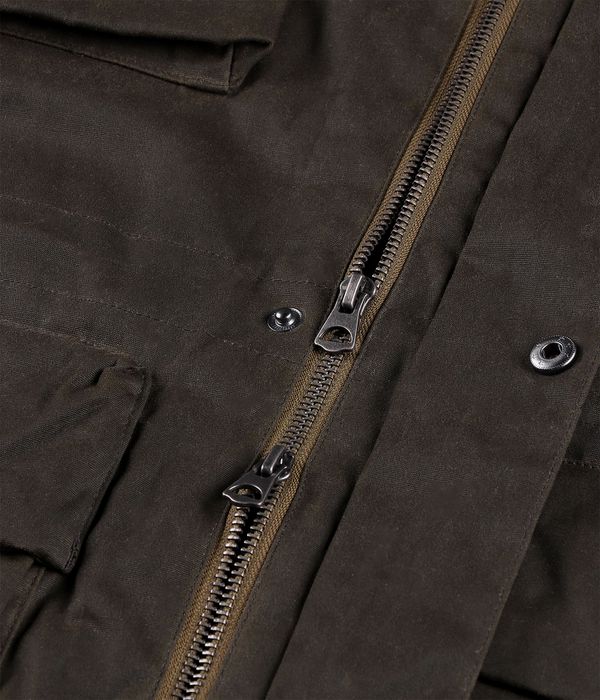 Element Field Waxed Parka Jacket (kalamata)