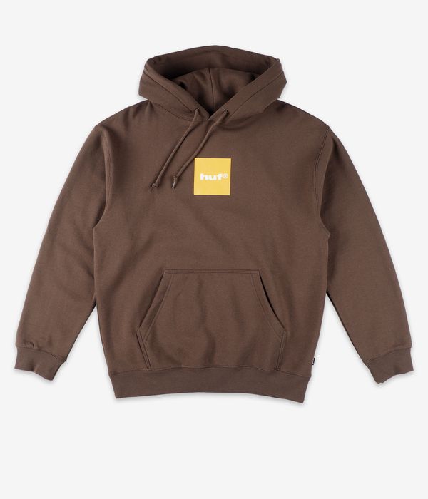 HUF 89 Box Logo Hoodie (chocolate)