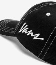 Vans Classic Script Curved Bill Jockey Cap (black)