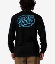 Santa Cruz Mono Vertigo Dot Camiseta de manga larga (black)