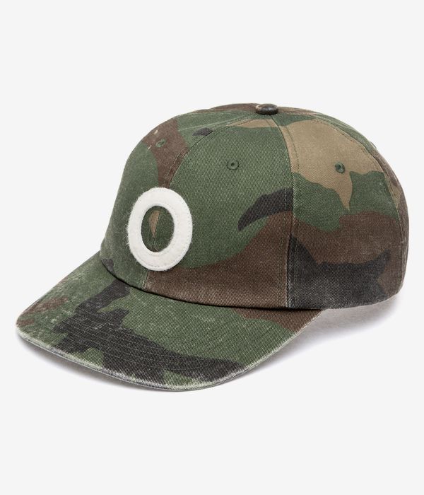 Pop Trading Company O 6 Panel Cap (camo charcoal)