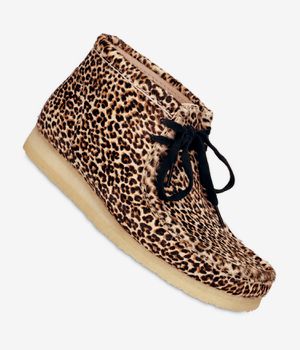 Clarks Originals Wallabee Boot Schoen (leopard print)