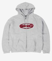 Wasted Paris Yard Boxy Zip-Hoodie (ash grey)