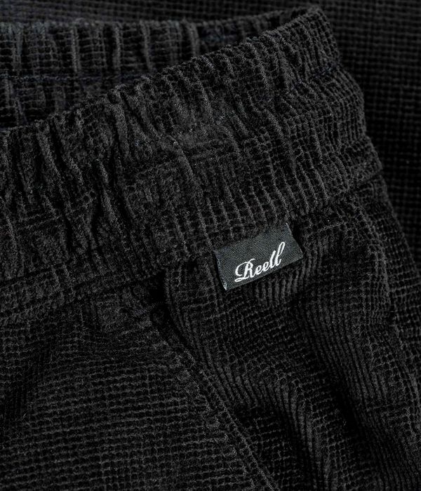 REELL Reflex Loose Chino Pantaloni (deep black square cord)