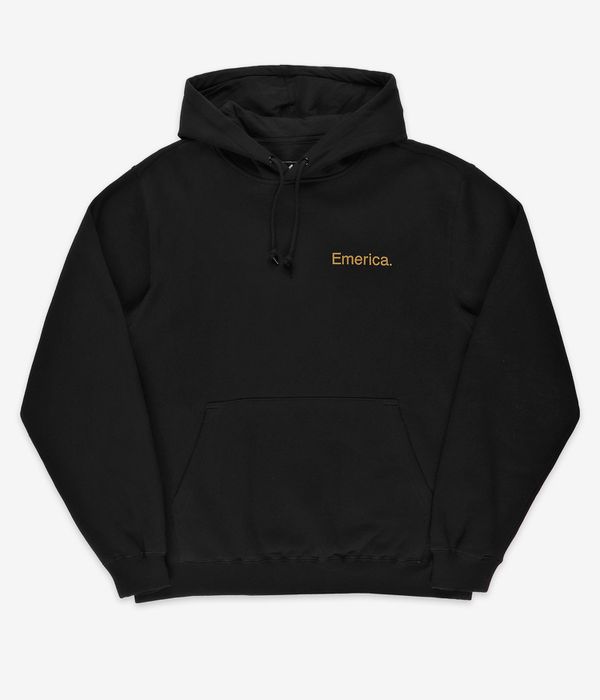 Emerica Lockup Hoodie (black gold)