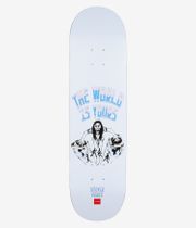Chocolate Perez World Is Yours 8.4" Skateboard Deck (white)