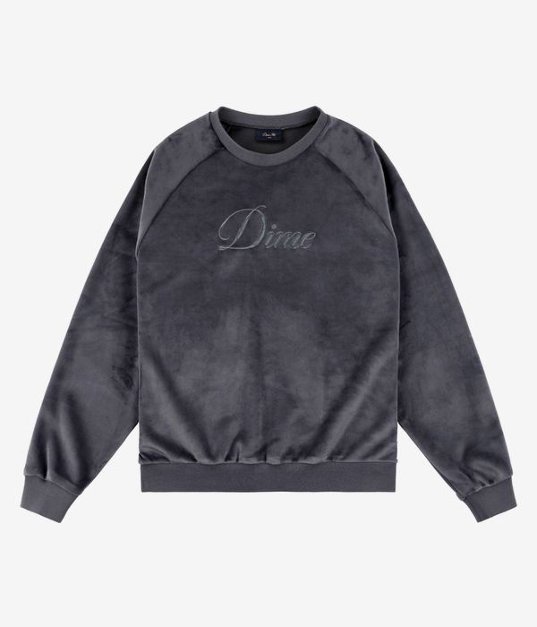 Dime Cursive Sweatshirt (smoke)