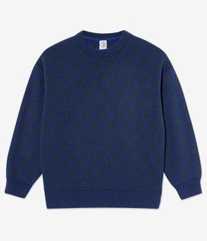 Polar George P Pattern Sweatshirt (blue green)