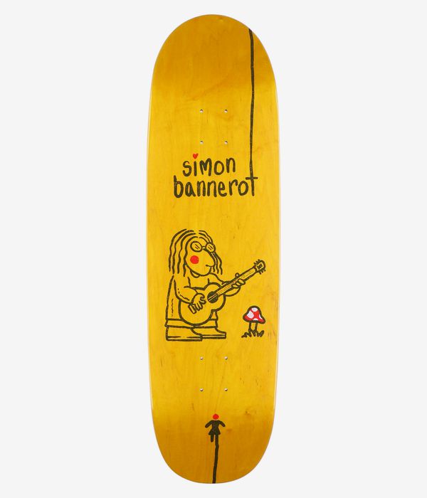 Girl Bannerot Simocybin Loveseat 9" Skateboard Deck (multi)