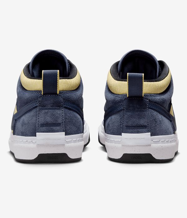 Nike SB React Leo Shoes (thunder blue saturn gold)