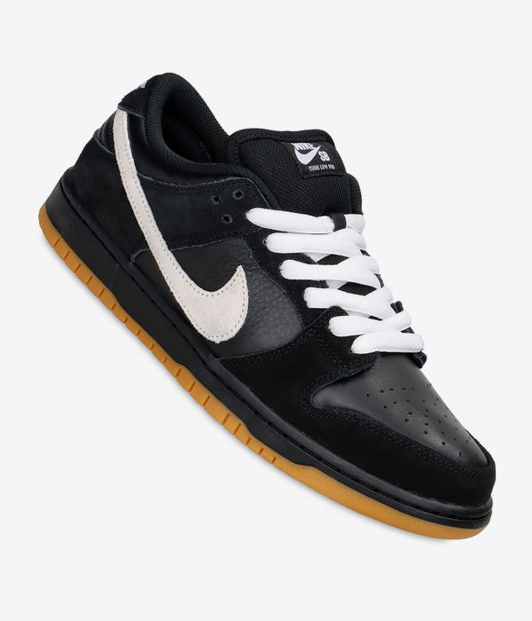 Nike SB Dunk Low Pro Scarpa (black white black gum)