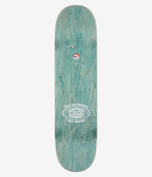 Real Team Oval Full DBX 8.5" Skateboard Deck (green)