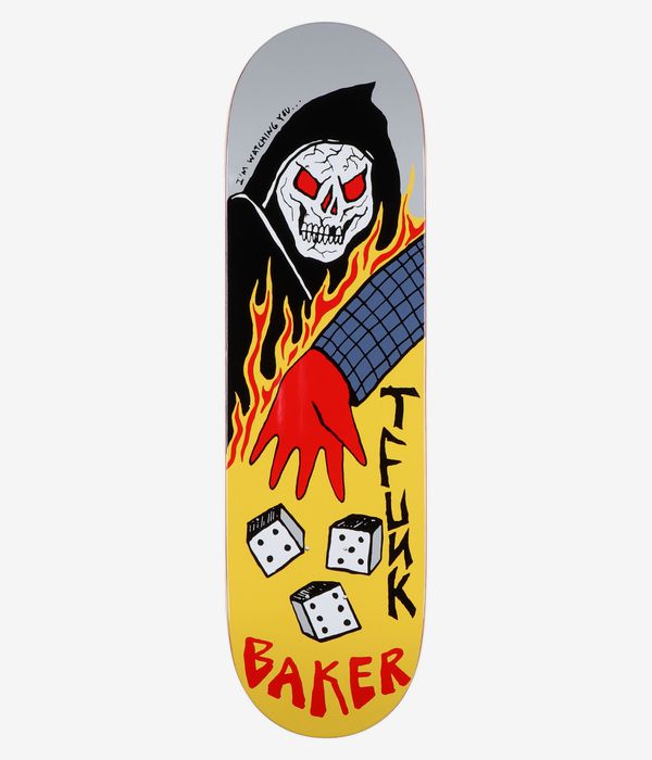 Baker Tristan T-Funk Funkhouser 456 8.75" Skateboard Deck (multi)