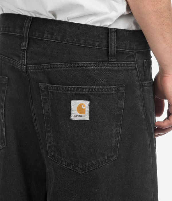 Carhartt WIP Landon Robertson Shorts (black stone washed)