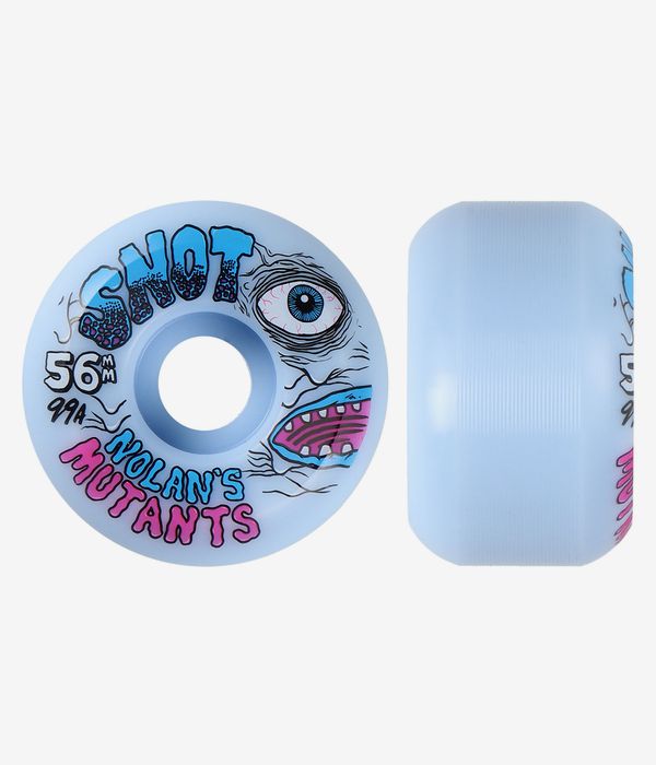Snot Nolan's Mutants Conical Wheels (ice blue) 56 mm 99A 4 Pack