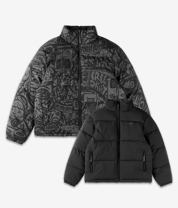 Iriedaily Reverser Puffer Veste (black)