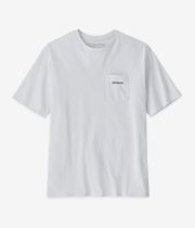 Patagonia Boardshort Logo Pocket Responsibili T-Shirt (fiber white)