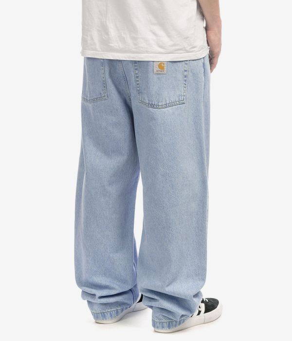 Carhartt WIP Brandon Pant Cotton Smith Jeans (blue heavy stone bleached)