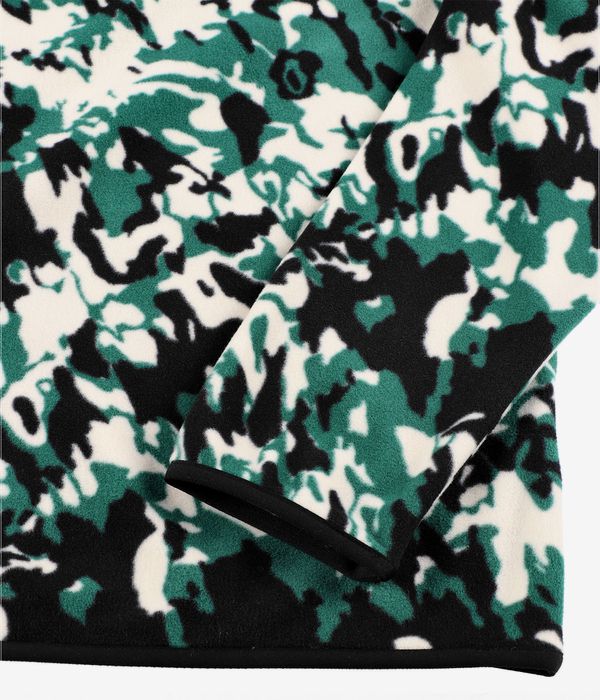 The North Face 100 Glacier Printed 1/4-Zip Bluza (meldgrey)