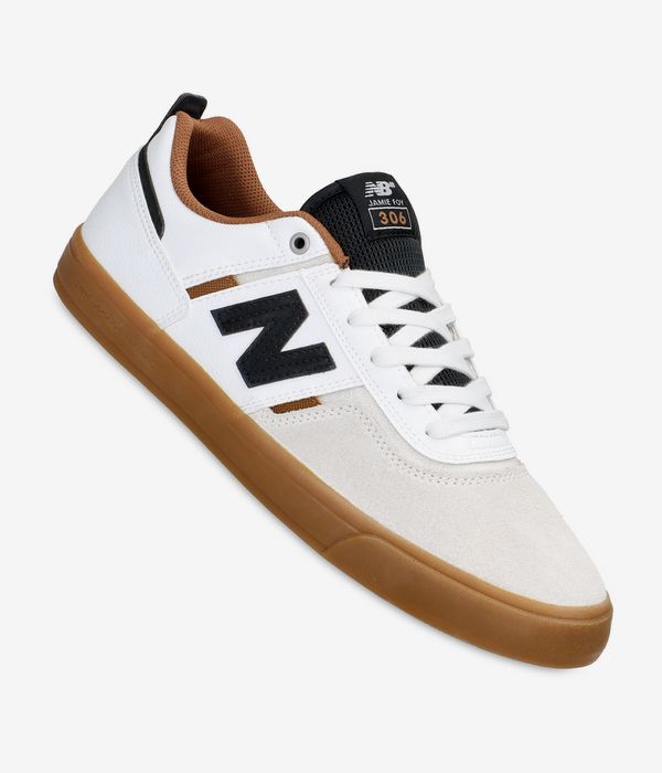 New Balance Numeric 306 Shoes (white black gum)