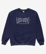 Thrasher Metal Sweater (navy)