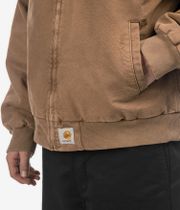 Carhartt WIP OG Santa Fe Organic Cotton Dearborn Jacke (hamilton brown tobacco grind was)
