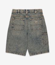 Dickies Madison Denim Shorts (yellow fade indigo)