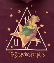 HUF x Smashing Pumpkins Infinite Star Girl Sudadera (deep wine)