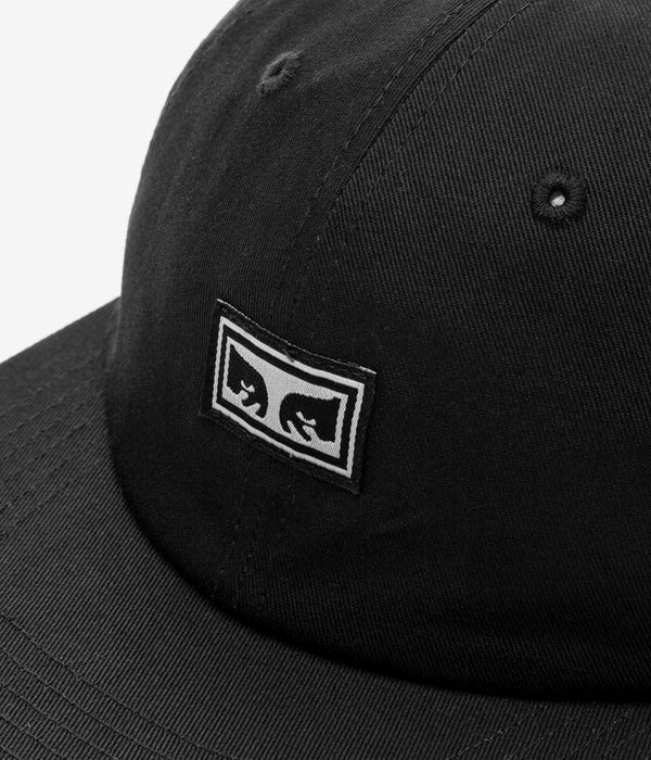 Obey Icon Eyes 6 Panel Strapback II Cap (black)