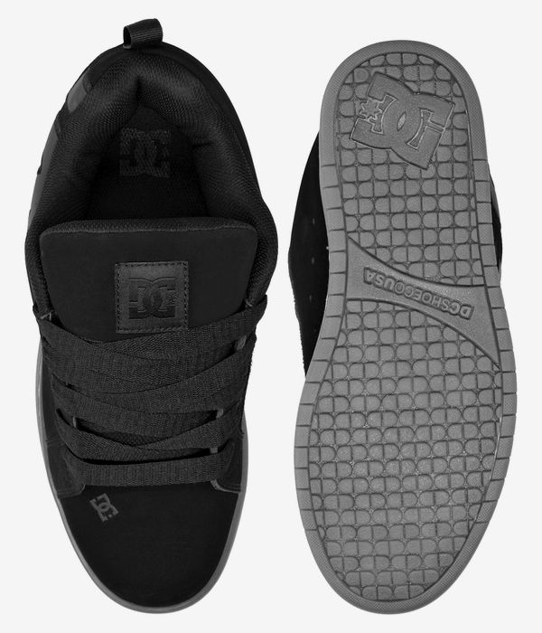 DC Court Graffik SE Shoes (black grey black reflective)