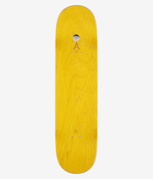 April OG Logo Twin 8.25" Planche de skateboard (yellow white)