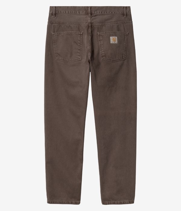 Carhartt WIP Newel Pant Clark Broeken (mirage stone dyed)