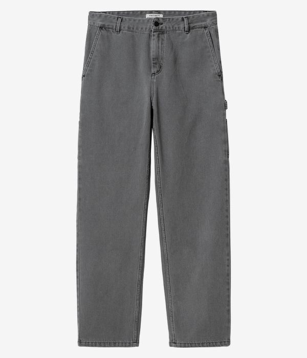 Carhartt WIP W' Pierce Pant Straight Jeans women (black stone bleached)