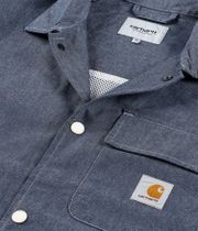 Carhartt WIP Blake Coach Chambray Jacket (blue rinsed)