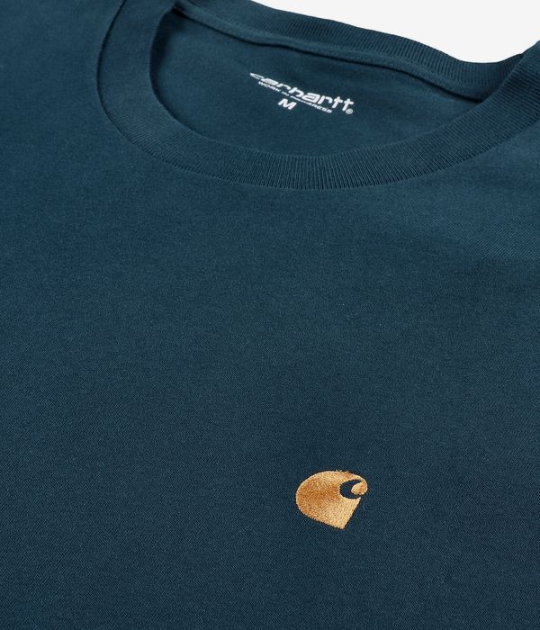 Carhartt WIP Chase Camiseta (duck blue gold)