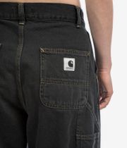 Carhartt WIP W' Brandon Double Knee Pant Maverick Jeans women (black stone washed)