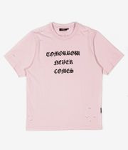 Wasted Paris Destroy Never Comes T-Shirt (faded sour pink)
