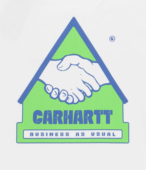 Carhartt WIP Trade Organic T-Shirt (white)