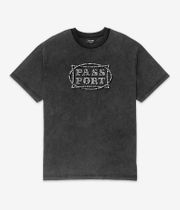 Passport Stone Circle T-Shirt (washed black)